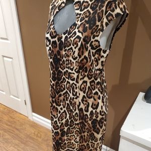 Leopard dress NWT